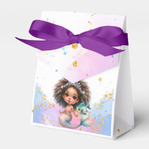 Splash Mermaid Party Birthday Favor Box Geschenkschachtel