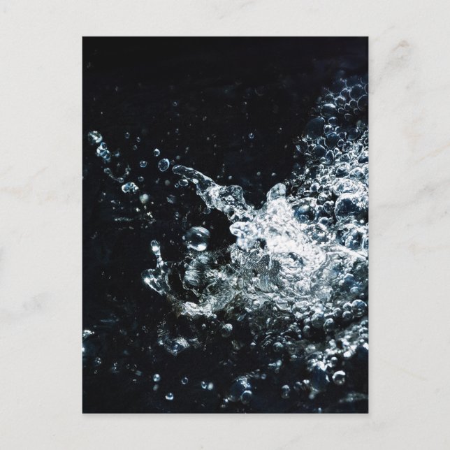 Splash Postkarte (Vorderseite)