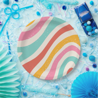 Splash & Serve - Perfektes Party-Papierplatine aus Pappteller