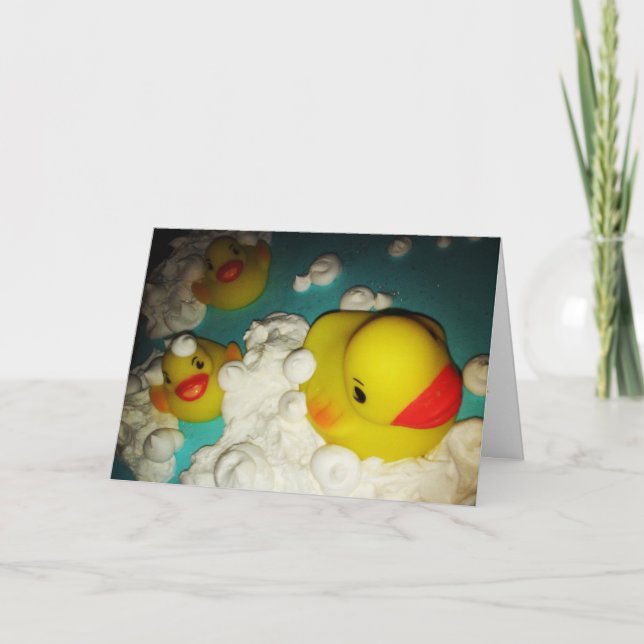 "Splash-Splash-Geburtstagskarte" Karte (Vorderseite)