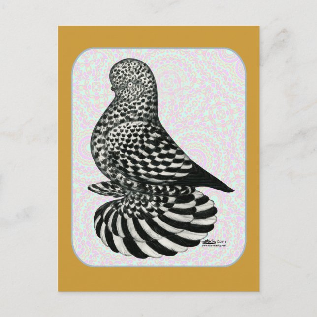 Splash Tumbler Colors Postkarte (Vorderseite)