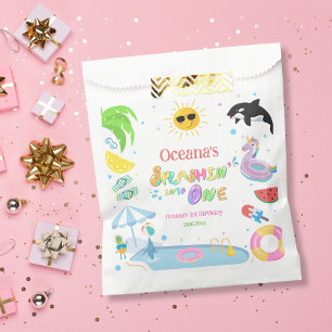 Splashin'in einem Party zum ersten Geburtstag Geschenktütchen