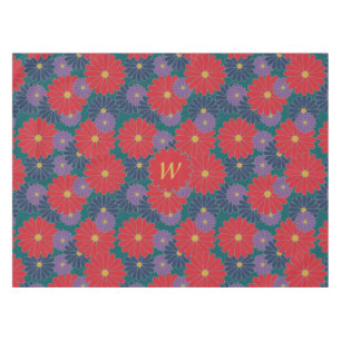Splashy Fall Floral Tableclout Tischdecke