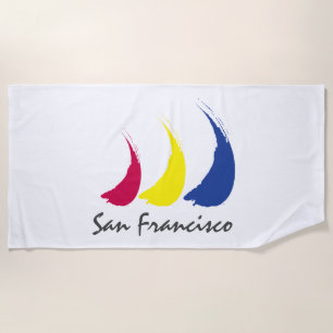 Splashy Sails_Paint-The-Wind_San Francisco Strandtuch