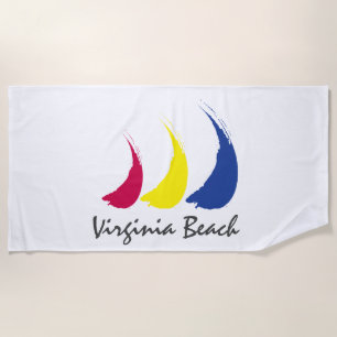 Splashy Sails_Paint-The-Wind_Virginia Beach Strandtuch