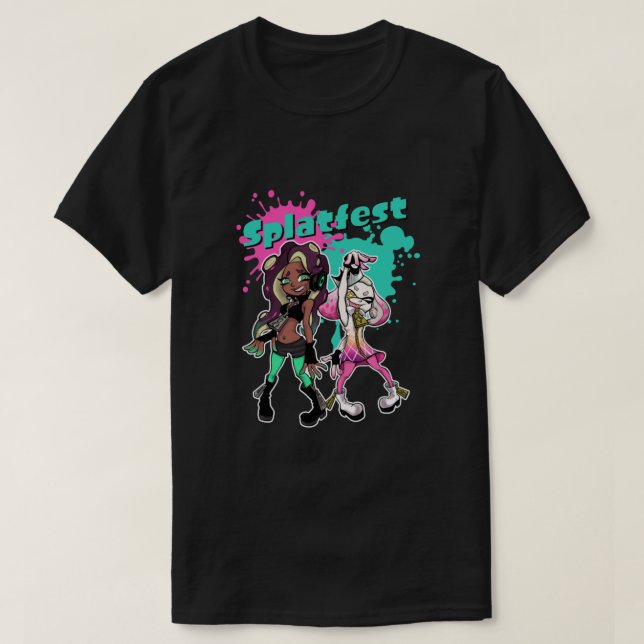 SPLATFEST T-Shirt (Design vorne)