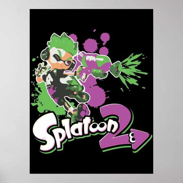 Splatoon 2 Inkling Boy Poster (Vorne)