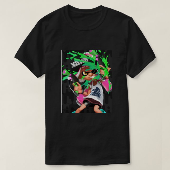 Splatoon Grafik T-Shirt (Design vorne)
