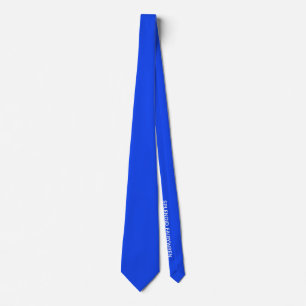 Splendid Fairywren Blue Color Name Krawatte