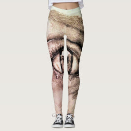 SplendidLee - Augskizze Kunst Leggings