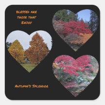 Splendor-Aufkleber für Herbst