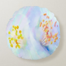 Splendor in Bloom II Rundes Kissen