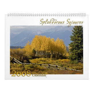 Splendorous 2008 Sojourns Kalender