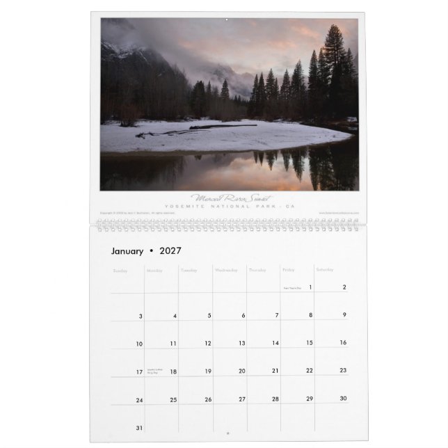 Splendorous Sojourns Kalender 2010 (Jan 2027)