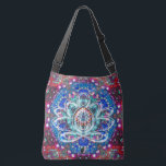 Splendorous Zen Lotus Tragetaschen Mit Langen Trägern<br><div class="desc">In a stellar kaleidoscope the spirit of the Zen Lotus centers its energy. Center your energy and become as one with this cosmic tote of the new age. Pack your bag with your mat and block and blanket and head for the ashram to do your practice. Perfect for all your...</div>