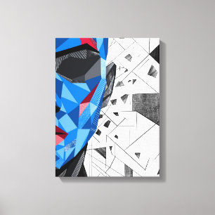 Splinters II – Fragmentierte Identität Kunst Leinwanddruck