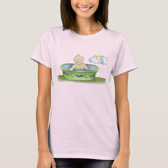 SPLISCH UND SPLASH LADIES T-SHIRT (Vorderseite)