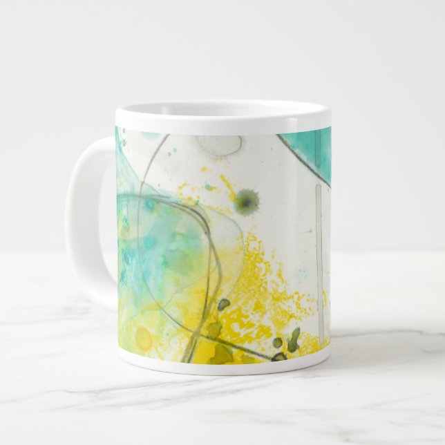 Splish Splash II Jumbo-Tasse (Vorderseite Links)