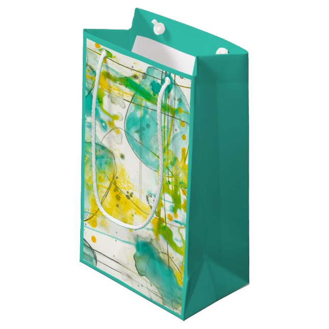 Splish Splash II Kleine Geschenktüte (Vorderseite Schrägansicht)