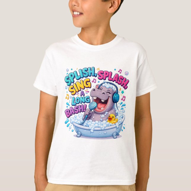 Splish Splash Sing A Long Bash T-Shirt (Vorderseite)