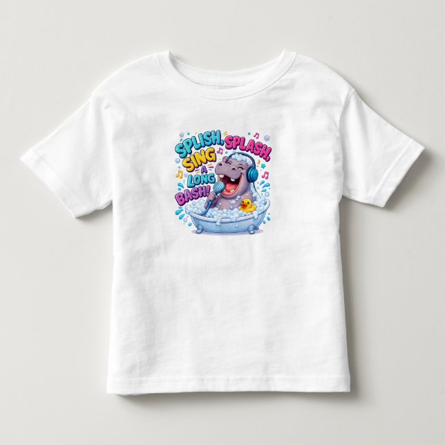 Splish Splash Sing-Along Bash T-Shirt (Vorderseite)