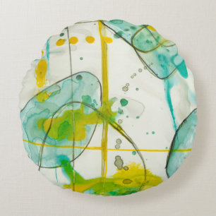 Splish Spritzen I Rundes Kissen