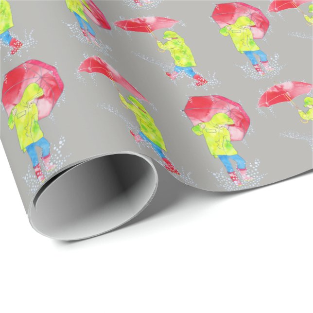 Splish Spritzen-Packpapier Geschenkpapier (Rolleneckpunkt)
