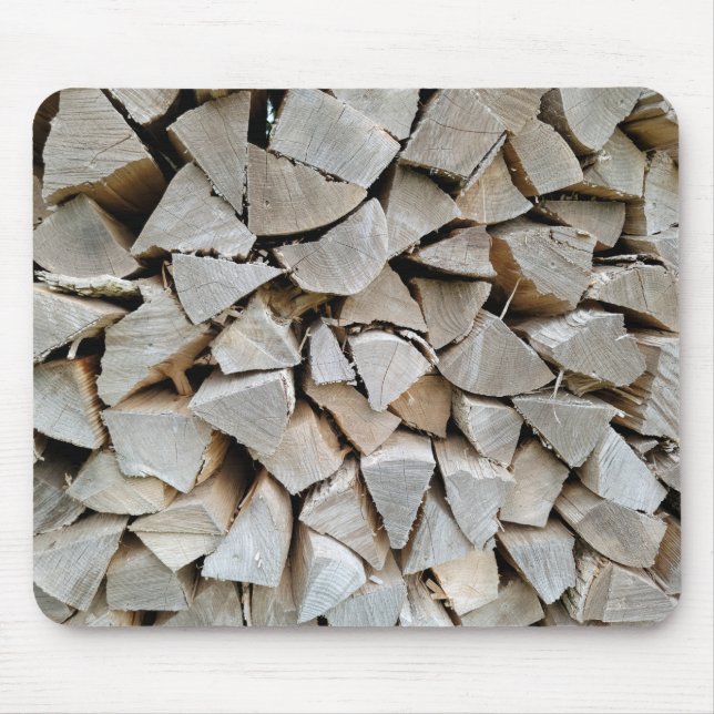 Split Firewood Mousepad (Vorne)