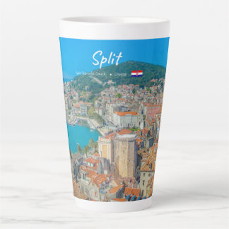 Split, Kroatien - Große Küstenstadt Milchtasse