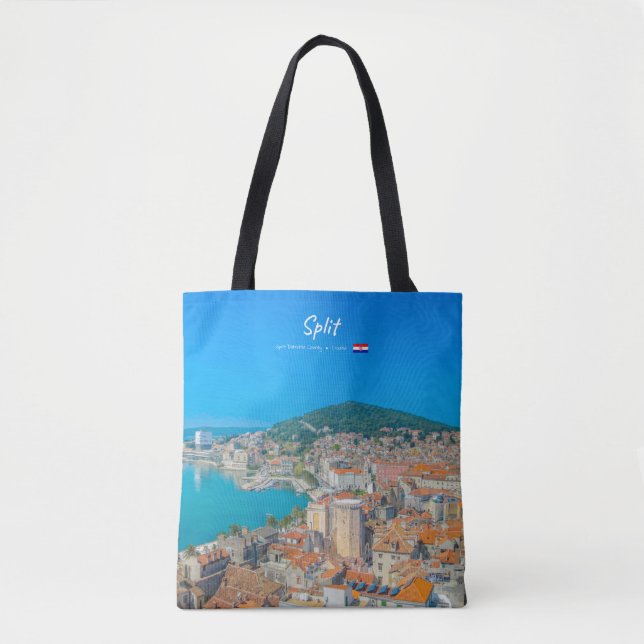 Split, Kroatien - Küstenstadt (Vorderseite)