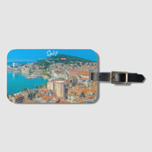 Split, Kroatien - Küstenstadt Gepäckanhänger
