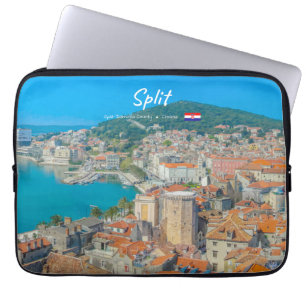 Split, Kroatien - Küstenstadt Laptopschutzhülle