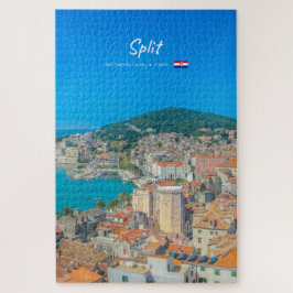 Split, Kroatien - Küstenstadt Puzzle
