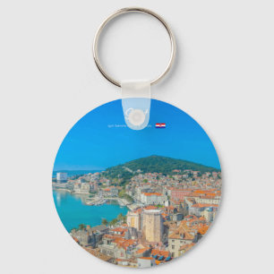 Split, Kroatien - Küstenstadt Schlüsselanhänger