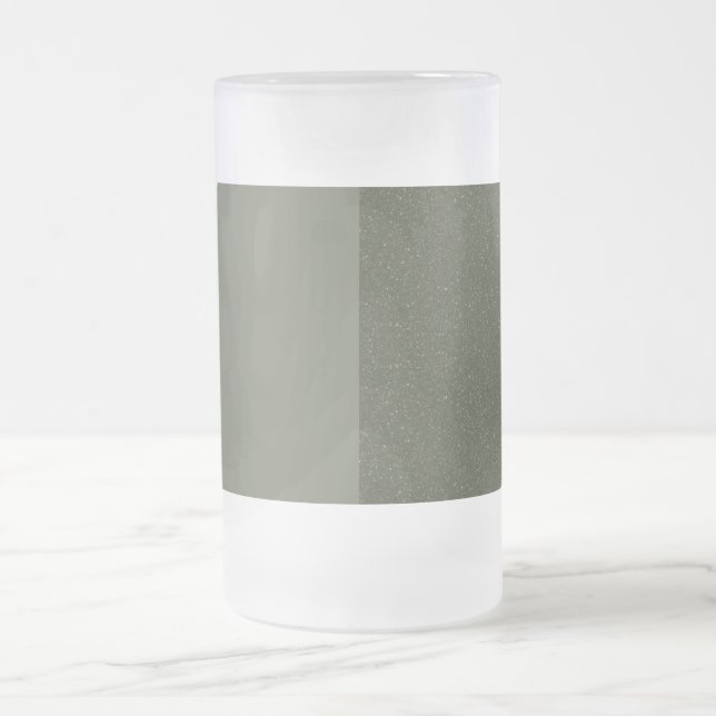 Split Moss Green Mattiert Bierart Tasse - individu (Mittel)