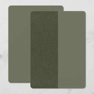 Split Moss Green Modern Save The Date – Anpassen