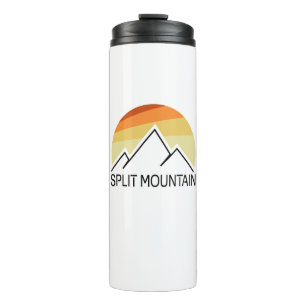 Split Mountain California Retro Thermosbecher