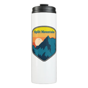 Split Mountain California Sonnenaufgang Thermosbecher