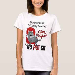 Split? Pet Sitter Personalisiertes Shirt