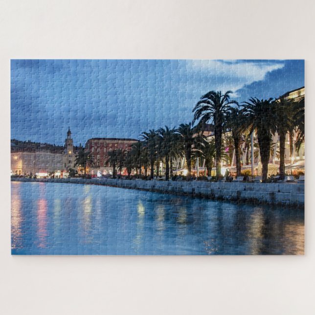 Split Promenade in Kroatien Puzzle (Horizontal)