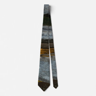 Split Rail Abstrakt Neck Tie Krawatte