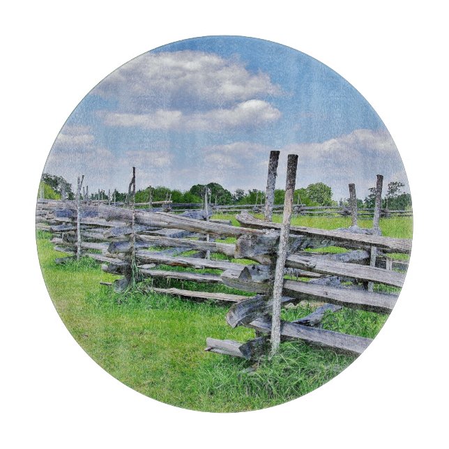 Split Rail Fail Cutting Board Schneidebrett (Vorderseite)