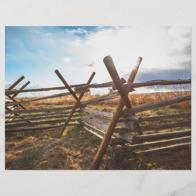 Split Rail Fence at Gettysburg Flyer (Vorne)