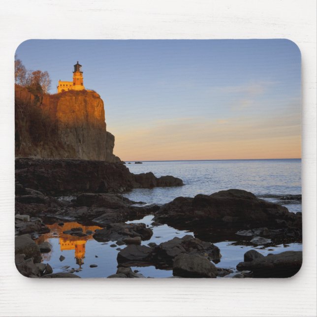 Split Rock Leuchtturm bei Sonnenuntergang bei zwei Mousepad (Vorne)