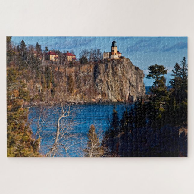 Split Rock Leuchtturm Minnesota Puzzle (Horizontal)