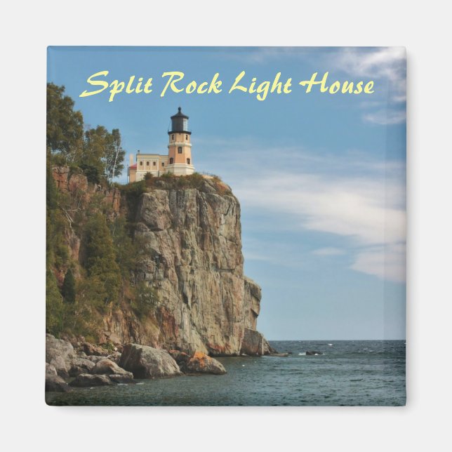 Split Rock Light House Magnet (Vorne)