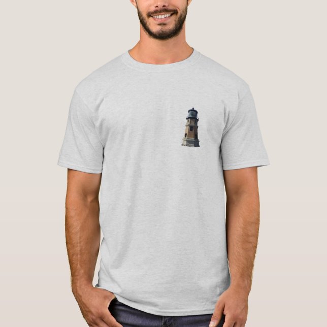 Split Rock Lighthouse 2-seitiges Shirt (Vorderseite)