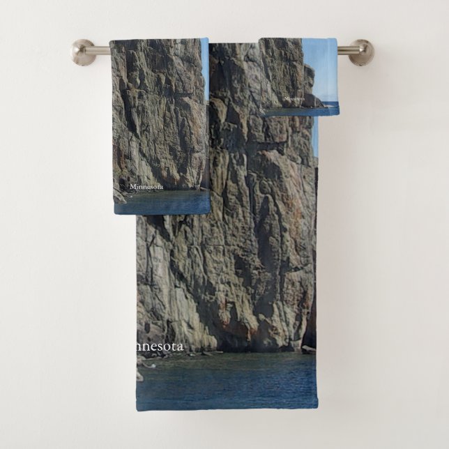 Split Rock Lighthouse Handtuchhandtuch Set (Insitu)