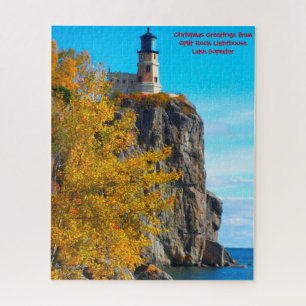 Split Rock Lighthouse Lake Superior. Puzzle