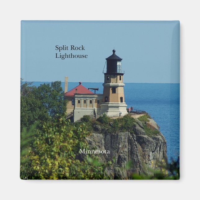 Split Rock Lighthouse Magnet (Vorne)